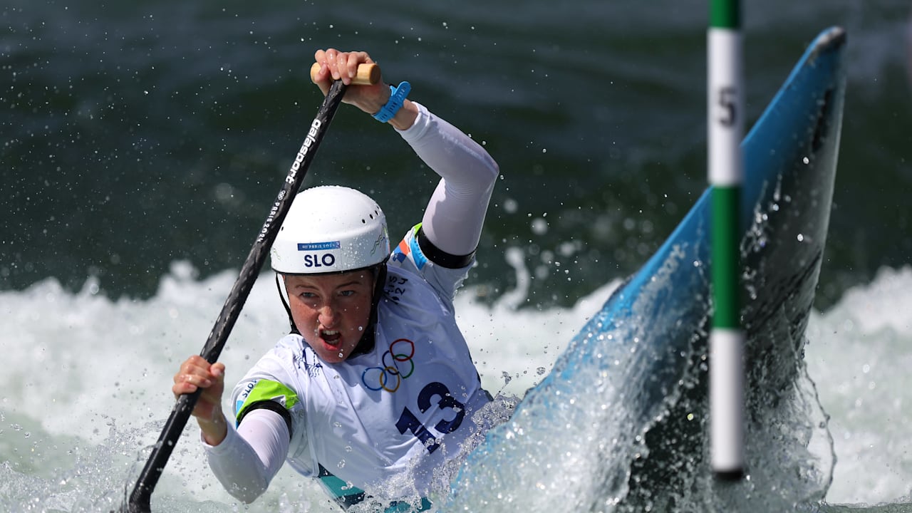 Women's Canoe (C1) & M Kayak (K1) Heats Canoe Slalom Olympic Games