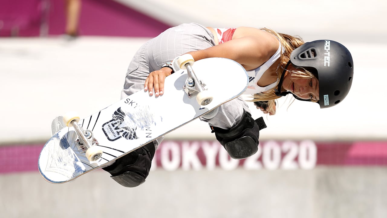 Il ritorno col botto sullo skate di Sky Brown dopo l'infortunio con un allenamento mirato