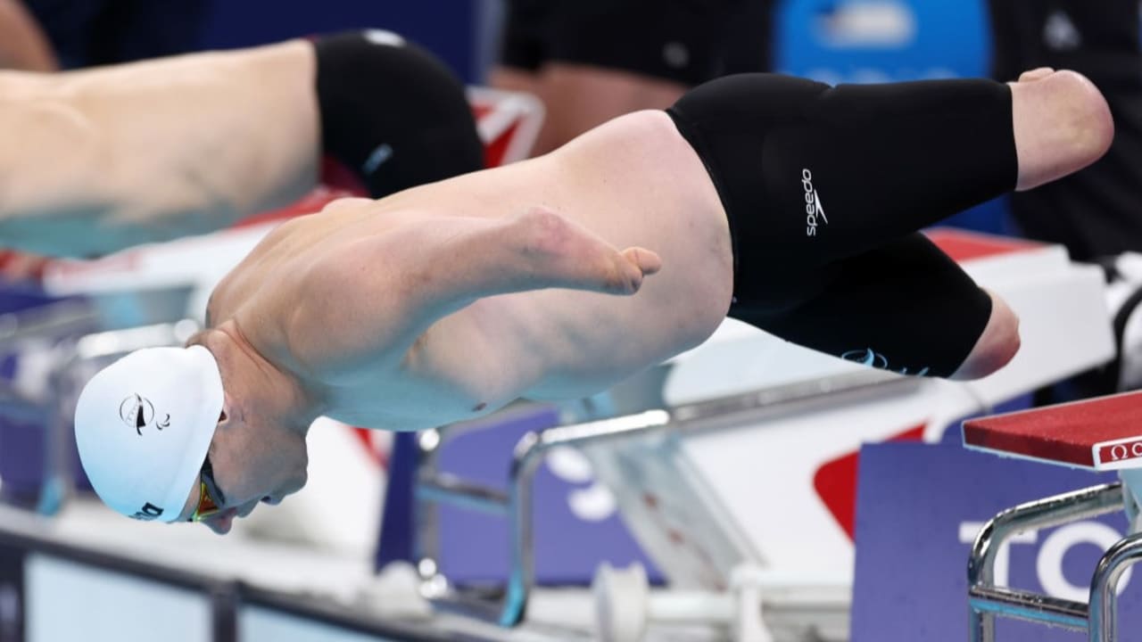 Jour 2 Séries (F & H) et mixte Para natation Jeux Paralympiques