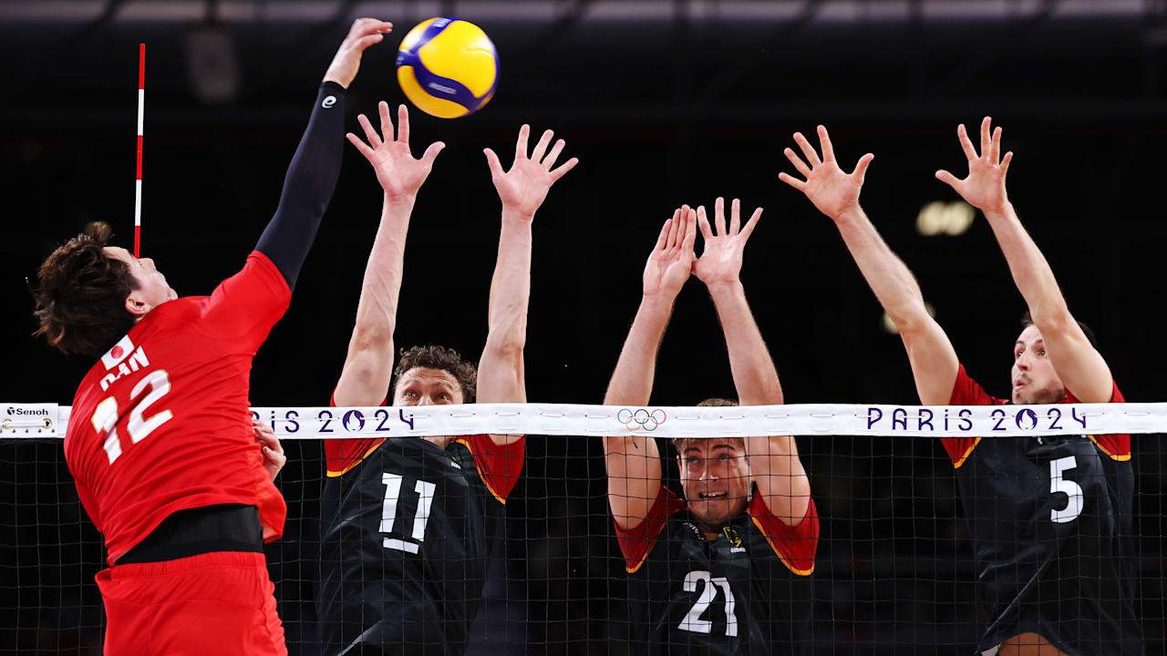 Men's Preliminary Round JPN-GER | Volleyball | Olympic Games Paris 2024