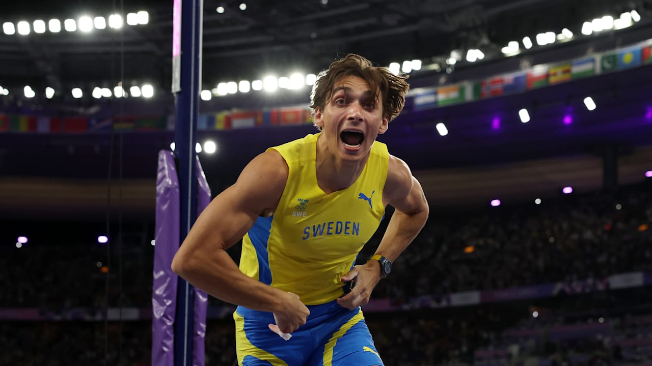 Mondo Duplantis: This is how I feel every time I break the world record...