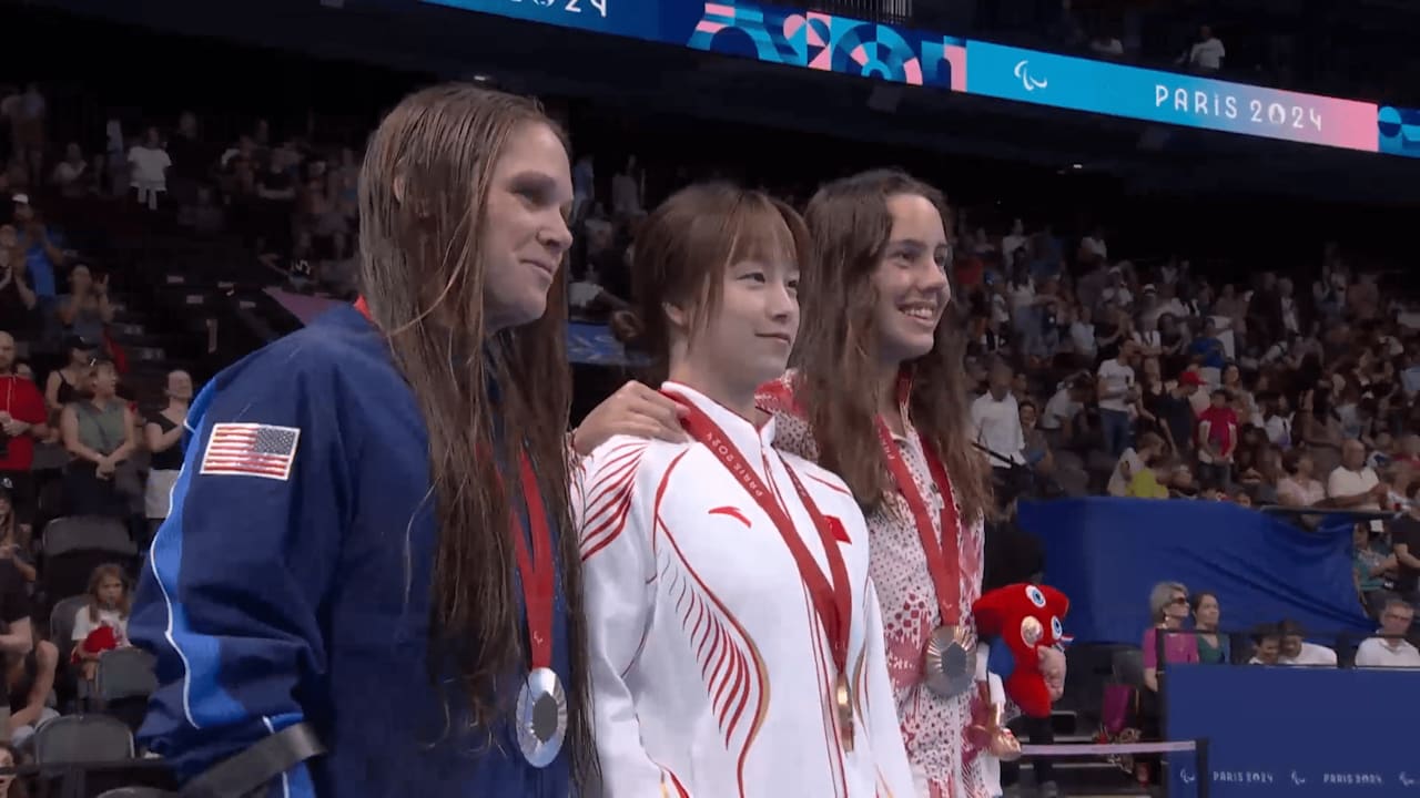 Tag 1 Damen Finale ParaSchwimmen Paralympische Spiele Paris 2024