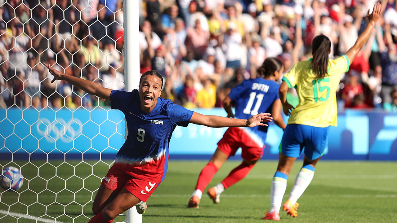 BRAUSA 女子決勝戦 サッカー パリ2024オリンピック