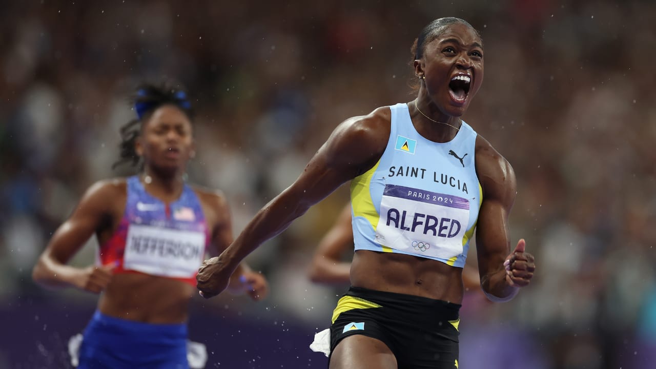 Julien Alfred stuns with gold in women’s 100m final and more | Athletics Highlights