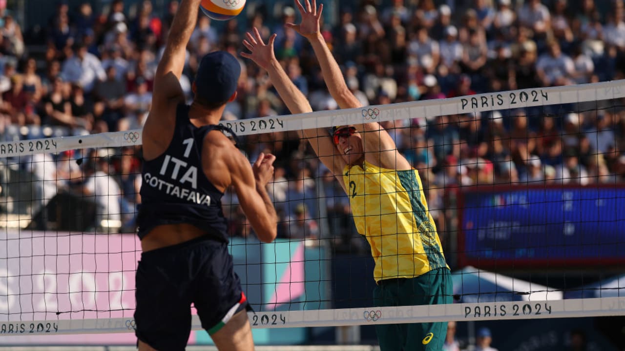 Preliminary Phase - ITA v AUS / NED v ESP / CHN v CAN / SUI v ESP | Beach Volleyball | Olympic Games Paris 2024