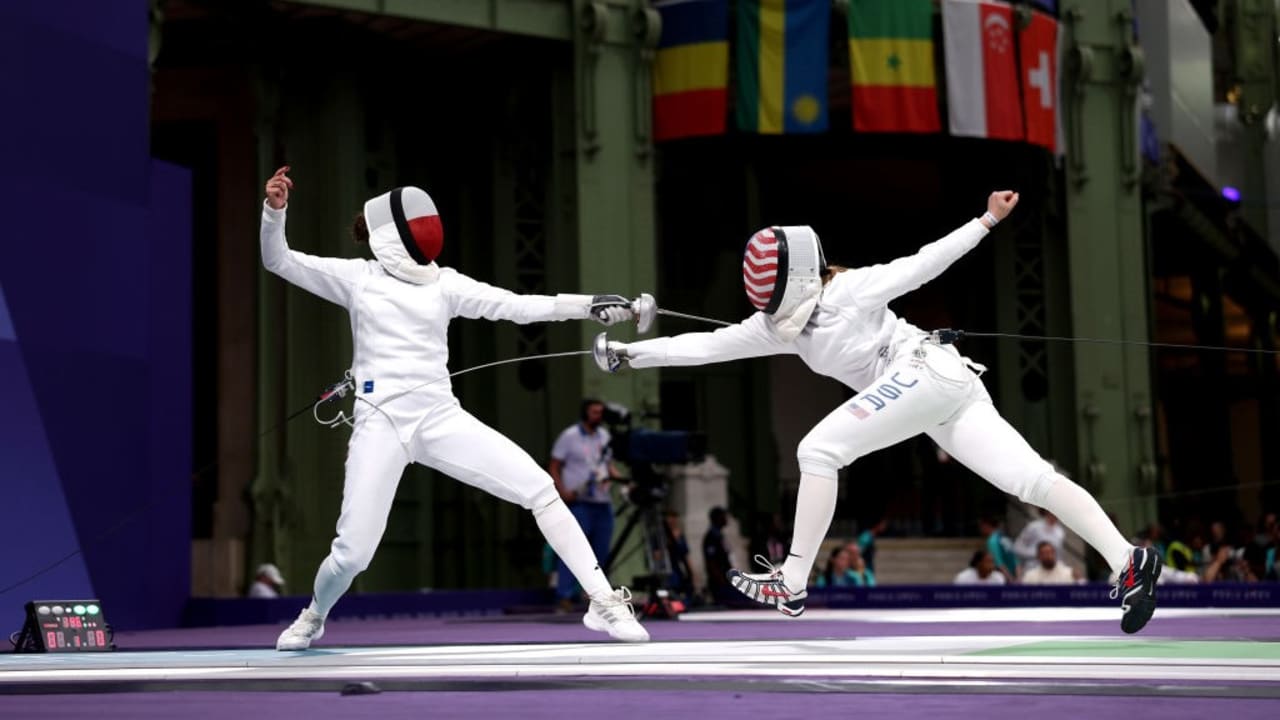 Piste verte : Épée par équipe (F) | Escrime | Jeux Olympiques de Paris 2024