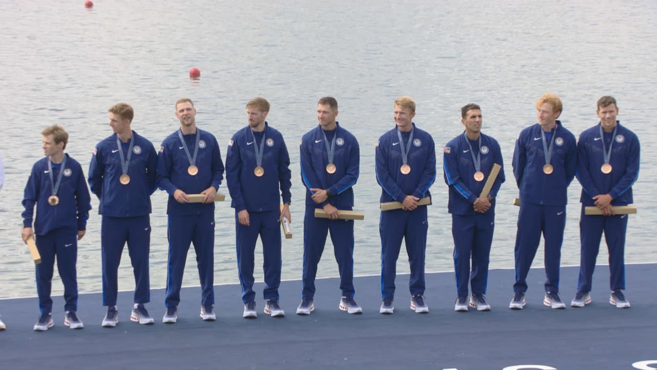 Rowing | M Eight Final | USA Bronze Medal |Paris 2024 Highlights