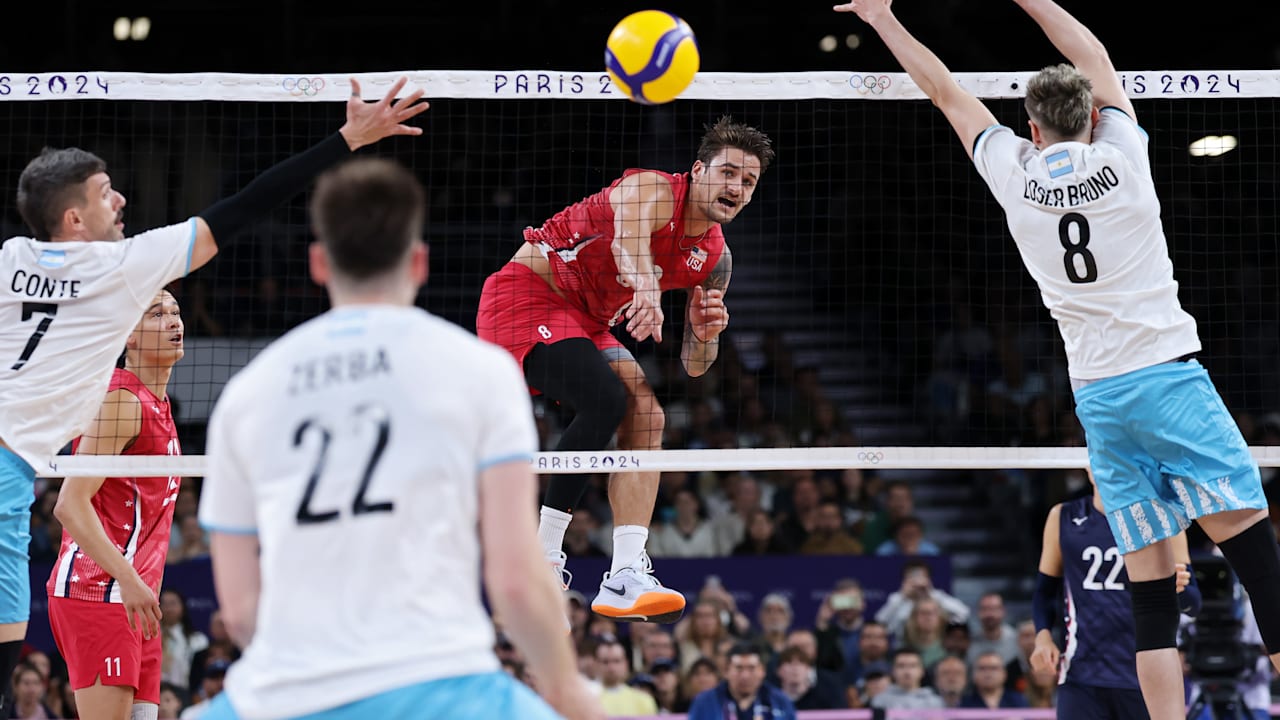 Men's Preliminary Round USA-ARG | Volleyball | Olympic Games Paris 2024