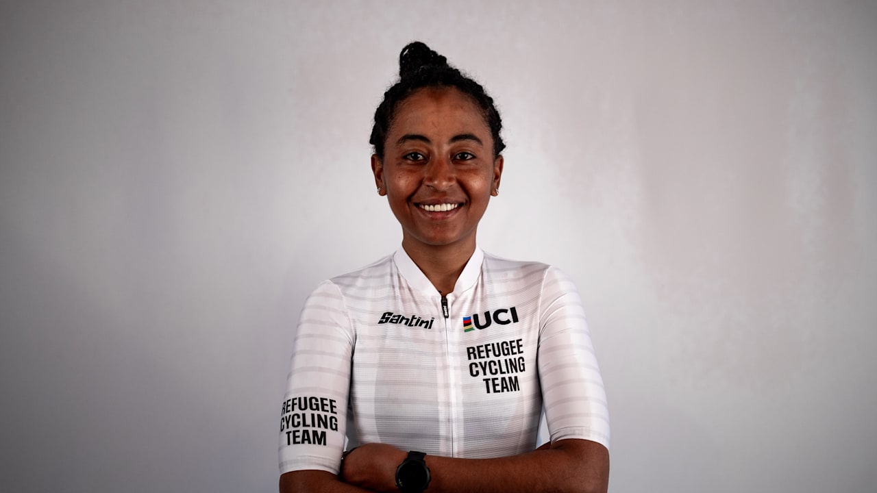 Refugee cyclist Eyeru Gebru: I chose to be strong and follow my dreams