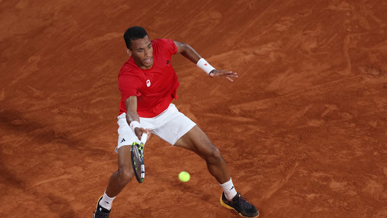 Ruud (NOR) vs. Auger-Aliassime (CAN) - Herren Einzel Viertelfinale | Tennis | Olympische Spiele Paris 2024