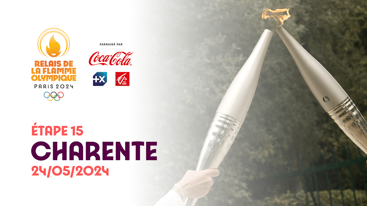 Olympic Torch Relay | Stage 15 - Charente | Olympic Games Paris 2024