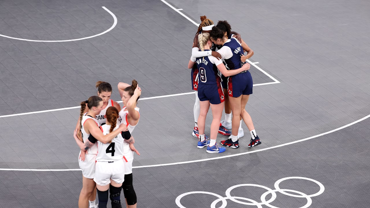 CAN-USA Gara per il bronzo (D) | Basket 3x3 | Giochi Olimpici Parigi 2024