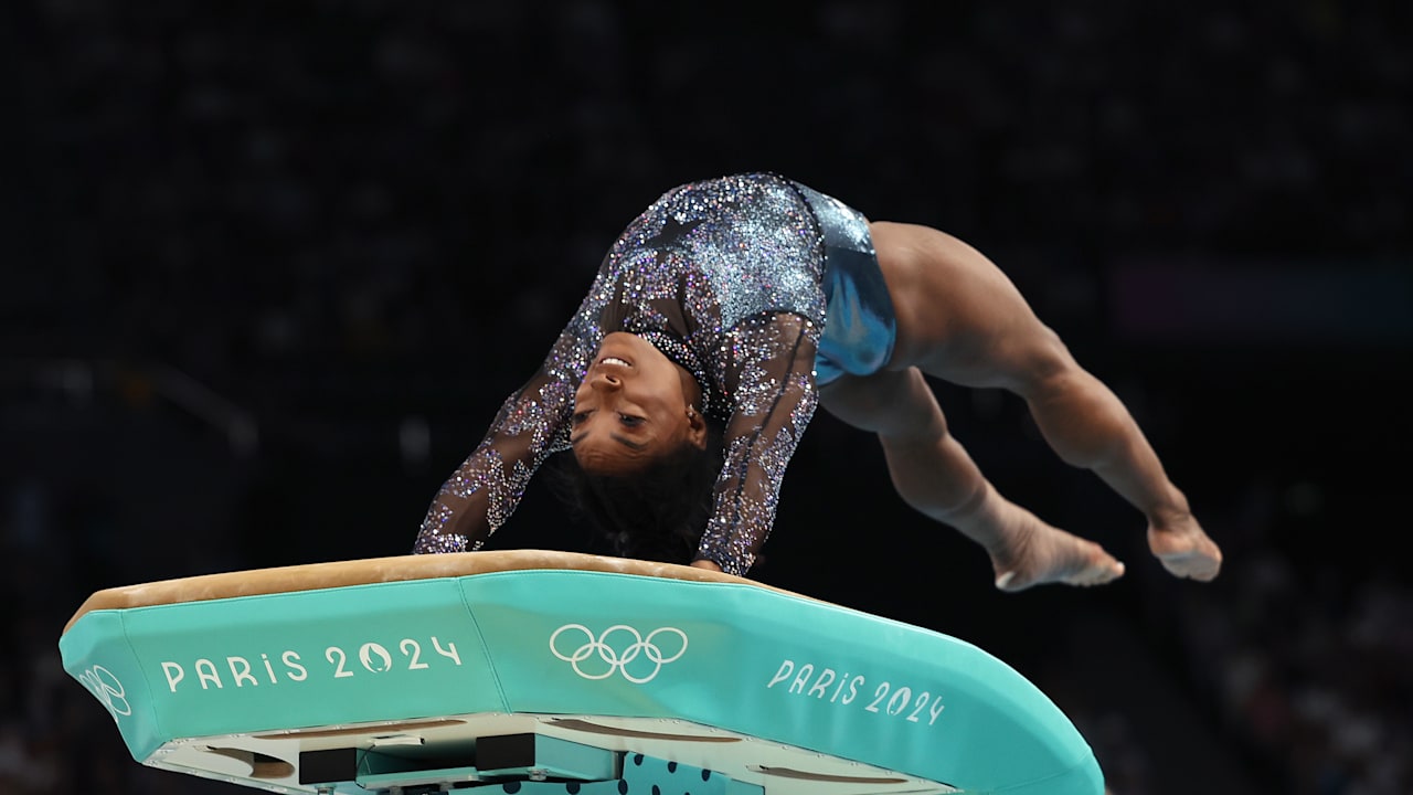 Artistic Gymnastics - W Qualification Subdivision 2 - Simone Biles Vault | Paris 2024 Highlights