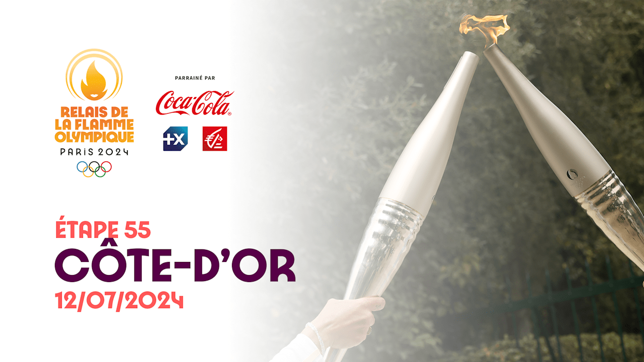 Olympic Torch Relay | Stage 55 - Côte-d'Or | Olympic Games Paris 2024