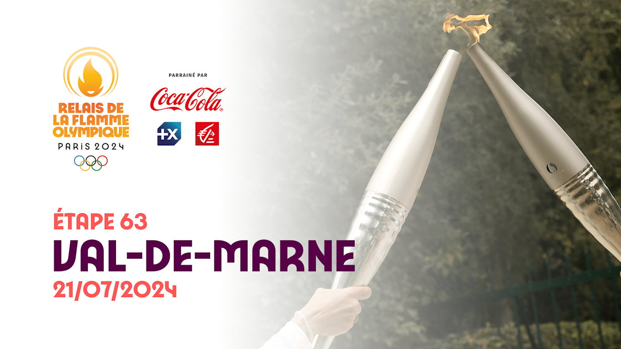 Olympic Torch Relay | Stage 63 - Val-de-Marne | Olympic Games Paris 2024