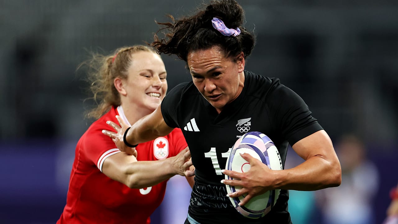 NZL vs. CAN Damen Finale 7erRugby Olympische Spiele Paris 2024