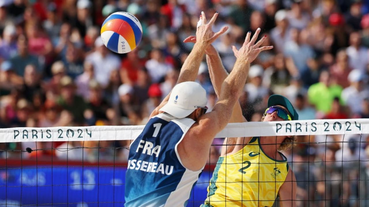 Vorrunde - GER vs. POL / AUS vs. FRA / SUI vs. PAR / ESP vs. GER | Beachvolleyball | Olympische Spiele Paris 2024