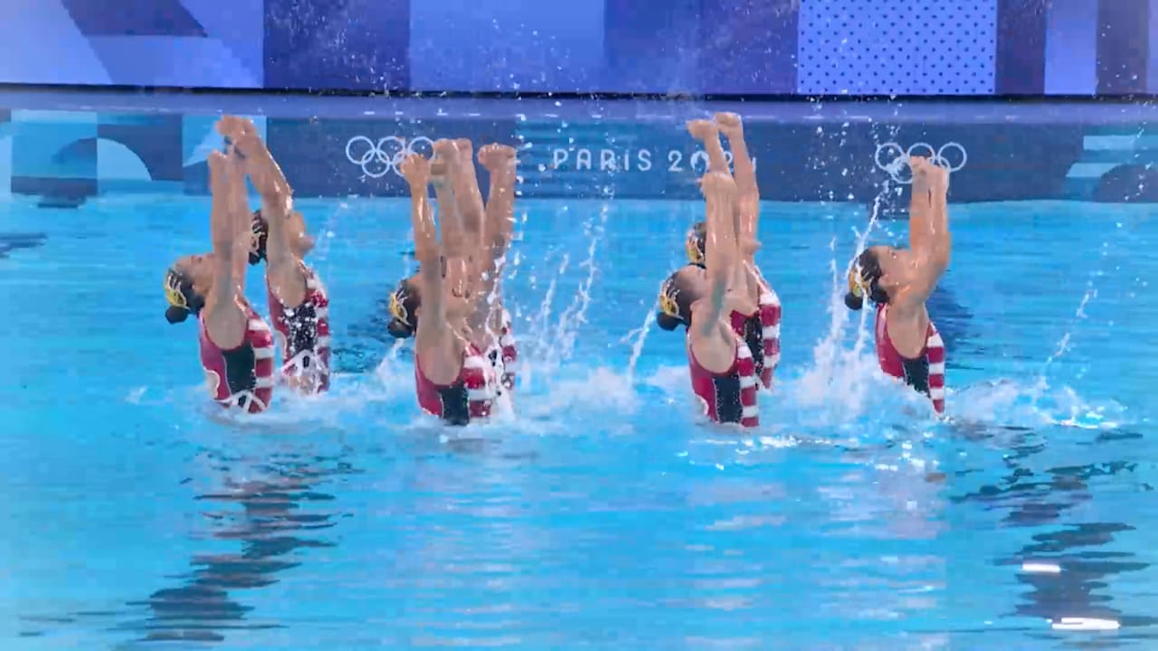 La beauté de la natation artistique | Jeux Olympiques de Paris 2024