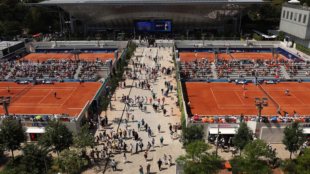 Damen Doppel Viertelfinale Tennis Olympische Spiele Paris 2024