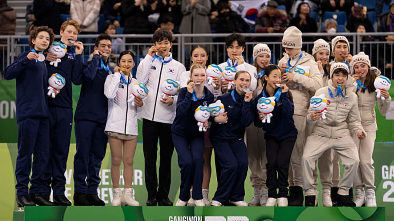 Team Event Figure Skating Winter Youth Olympic Games Gangwon 2024