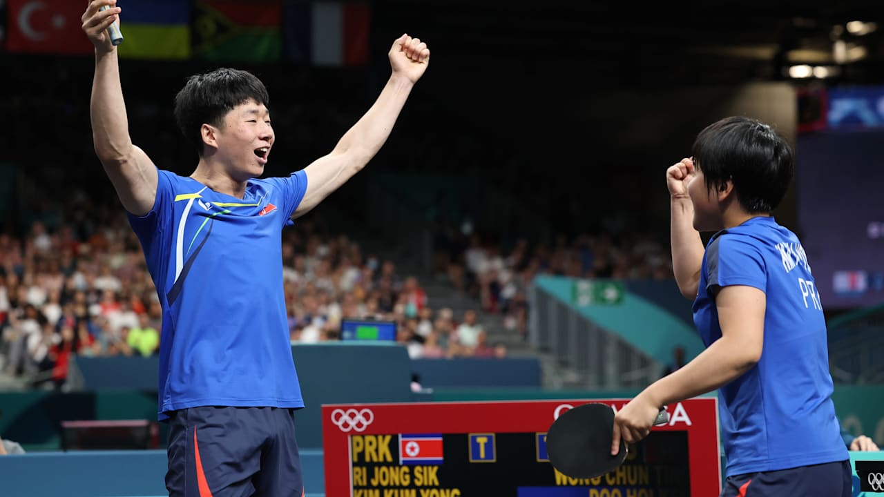 wong-doo-hkg-v-ri-kim-prk-mixed-doubles-semi-final-table-tennis