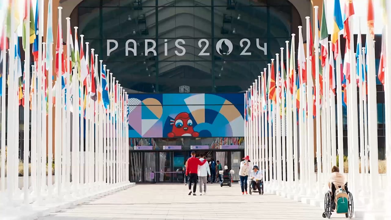 Das paralympische Dorf Paralympische Spiele Paris 2024