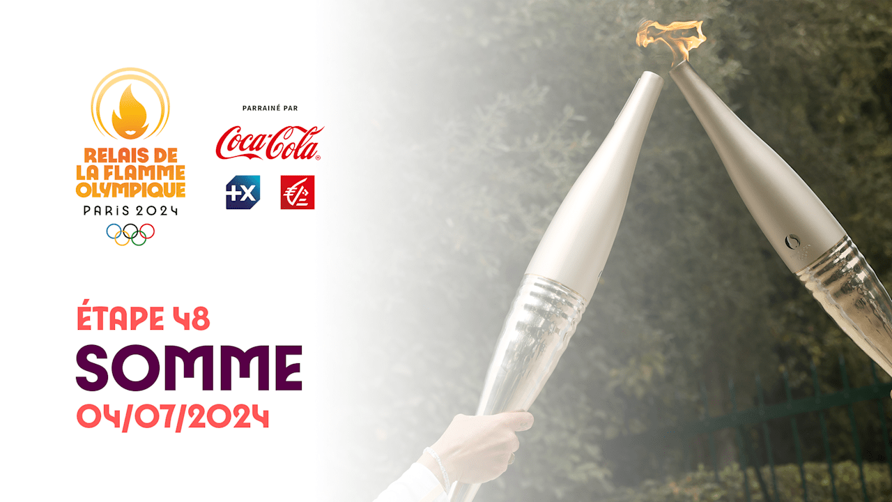 Olympic Torch Relay | Stage 48 - Somme | Olympic Games Paris 2024