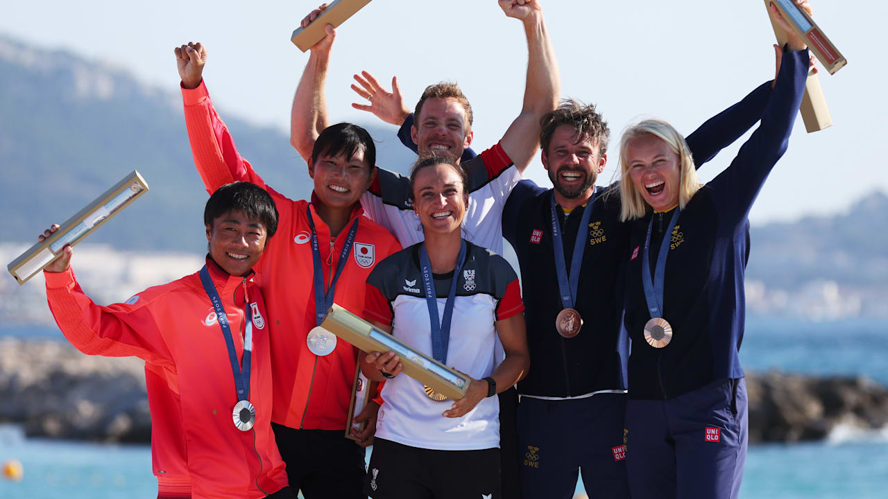 Course médaille dériveur mixte | Voile | Jeux Olympiques de Paris 2024