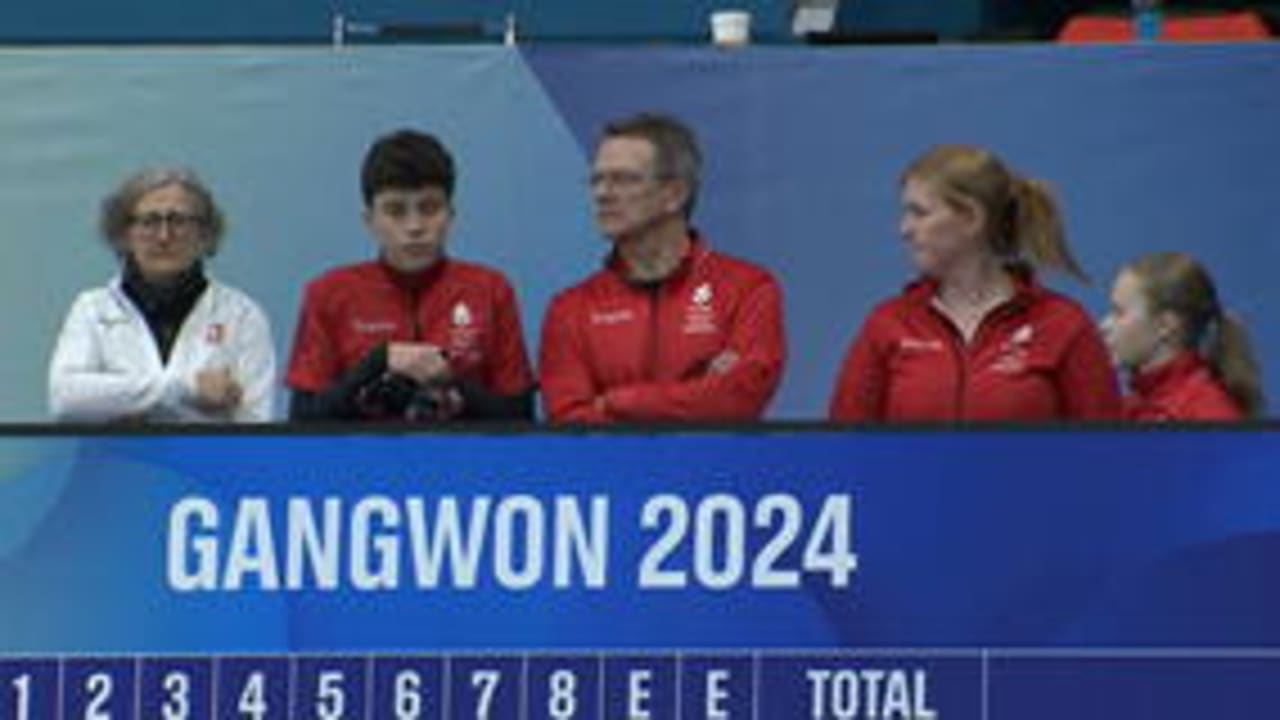 Mixed Doubles Round Robin DEN SUI Curling Highlights Winter