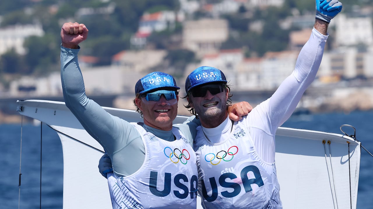 Sailing | M Skiff Medal Race | Ian Barrows and Hans Henken win bronze | Paris 2024 Highlights | M Skiff Medal Race | Ian Barrows and Hans Henken win bronze | Paris 2024 Highlights