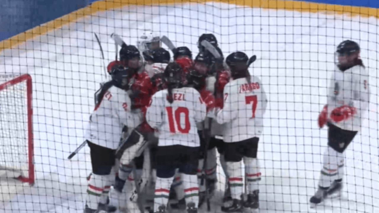 Women's 3 on 3 Tournament HUN ITA Ice Hockey Highlights Winter