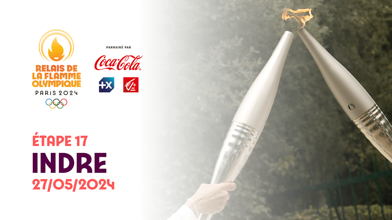 Olympic Torch Relay Stage 17 Indre Olympic Games Paris 2024