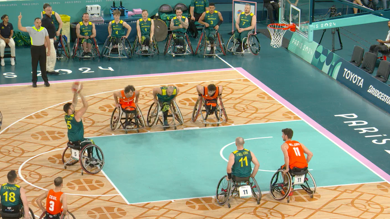 AUSNED (H) Phase préliminaire Basket fauteuil Jeux Paralympiques