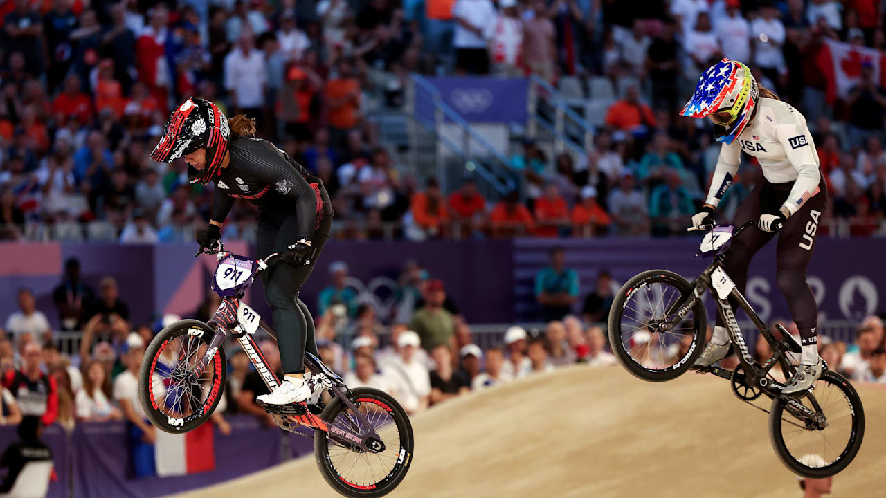 Women's Semifinals Run 3 | Cycling BMX Racing | Olympic Games Paris 2024