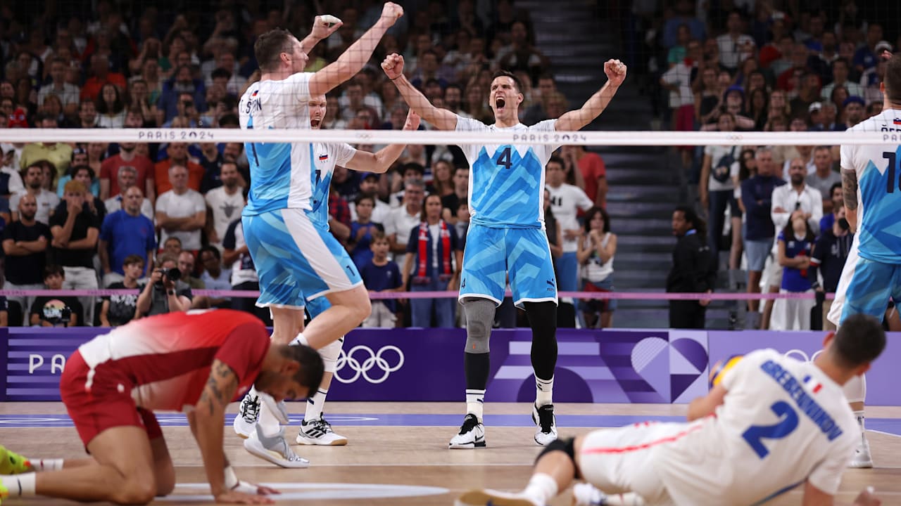 Men's Preliminary Round FRA-SLO | Volleyball | Olympic Games Paris 2024