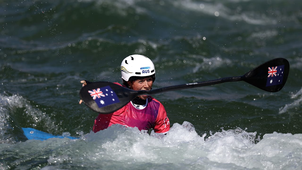 Women's Kayak Cross Final Canoe Slalom Olympic Games Paris 2024