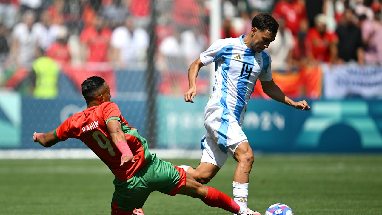 ARG बनाम MAR -मेंस ग्रुप बी | फुटबॉल | ओलंपिक खेल पेरिस 2024