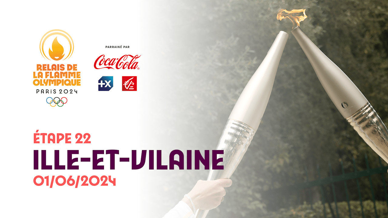 Olympic Torch Relay | Stage 22 - Ille-et-Vilaine | Olympic Games Paris 2024