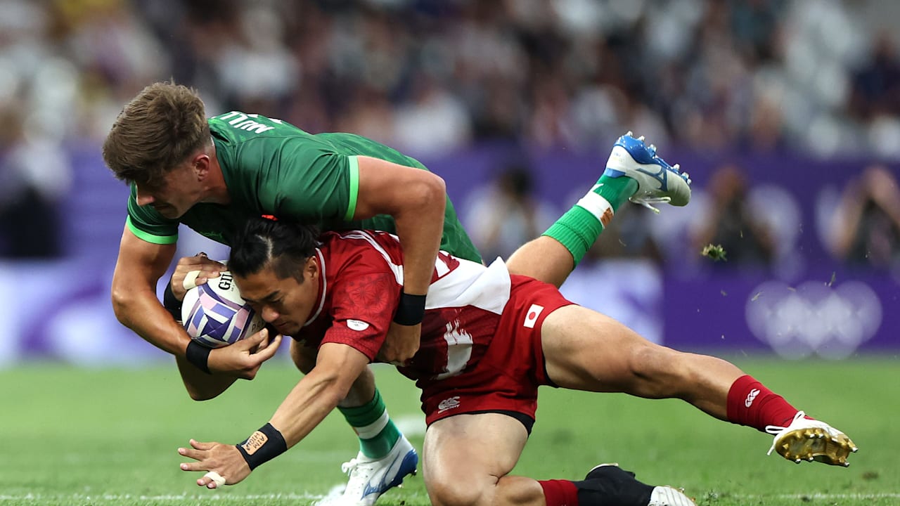 IRL v JPN Men's Pool Round Rugby Sevens Olympic Games Paris 2024