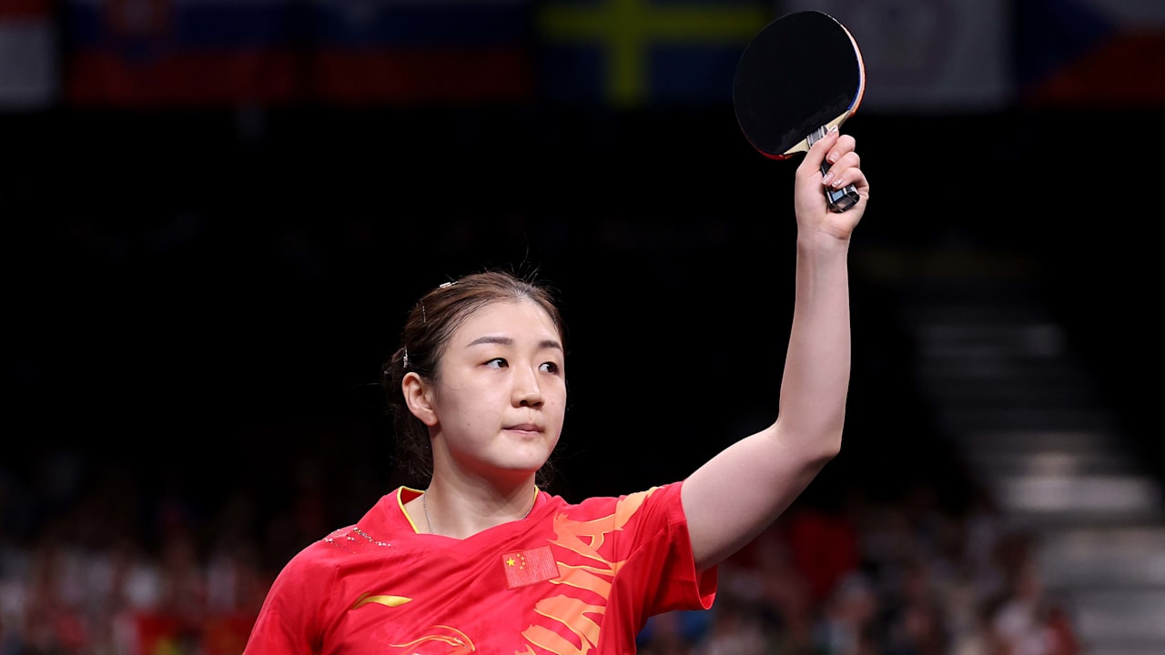 Chen Meng (CHN) v Shin Yubin (KOR) Women's Singles SemiFinal Table