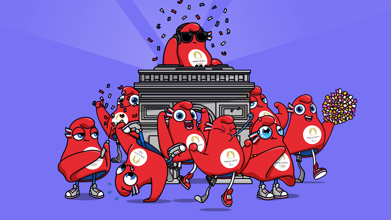 Bring home the Paris24 Mascots