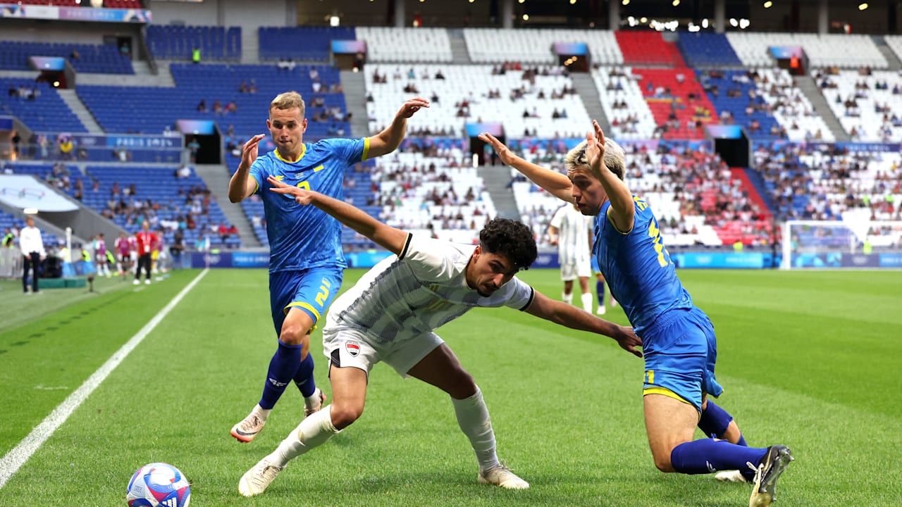 IRQ बनाम UKR - मेंस ग्रुप बी | फुटबॉल | ओलंपिक खेल पेरिस 2024