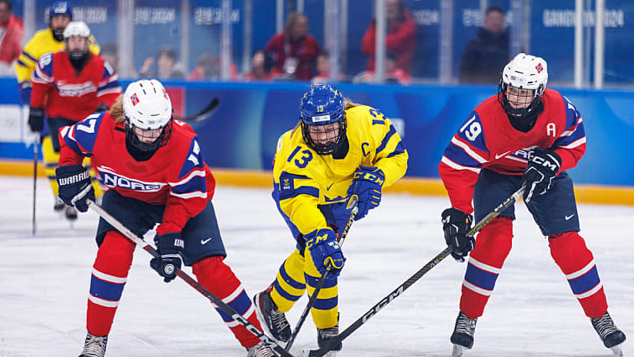 Women's 6ateam Tournament NOR SWE Ice Hockey Highlights