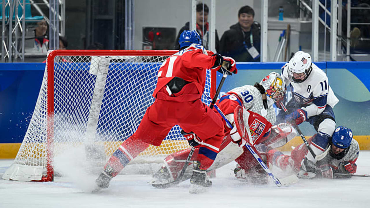 Men's 6Team USA CZE Ice Hockey Winter Youth Olympic Games