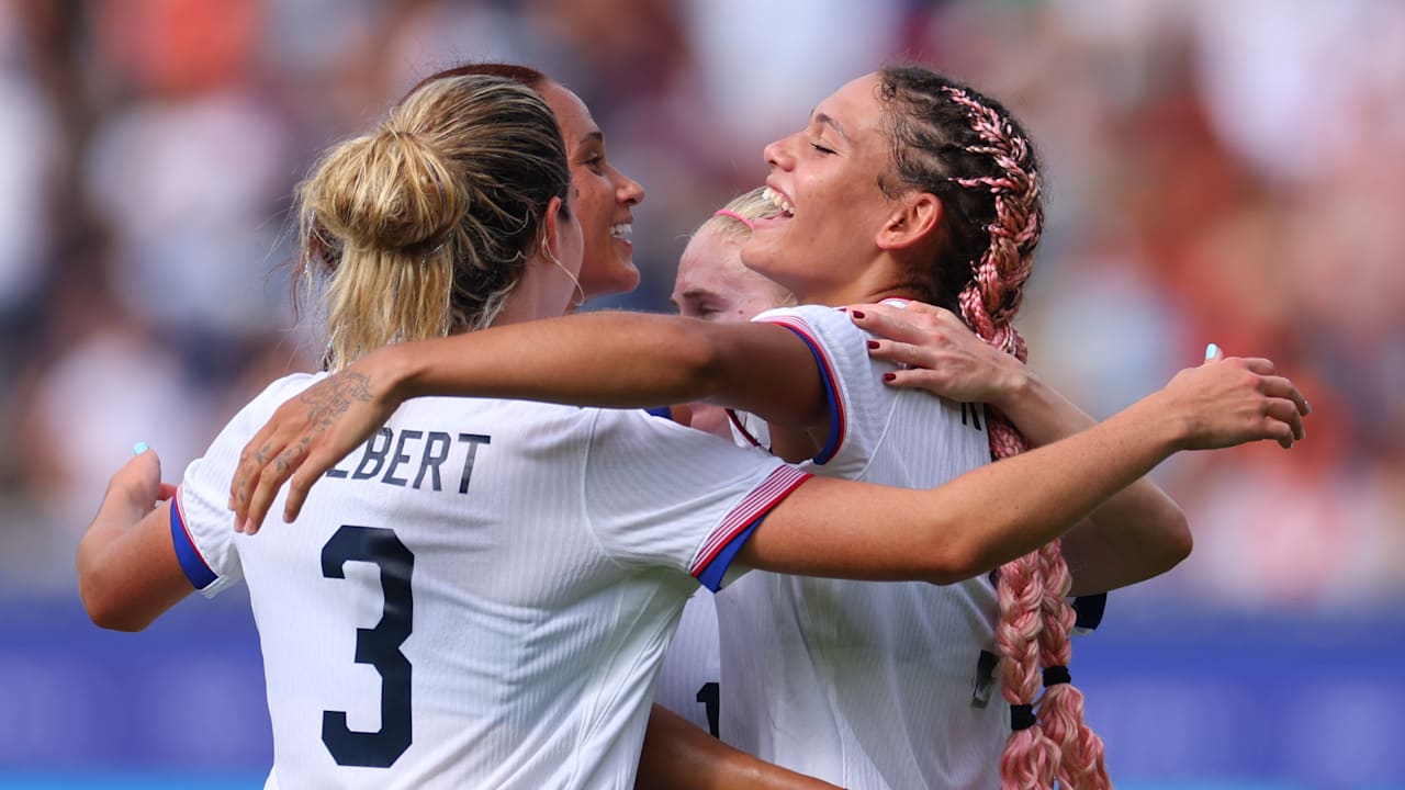 Football | W Quarter-Final | USA v JPN |Paris 2024 Highlights