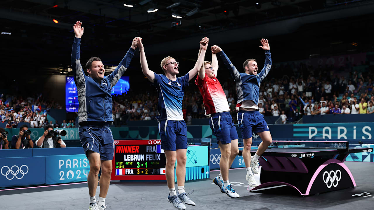 JPN-FRA - Petite finale (H) | Tennis de table | Jeux Olympiques de Paris 2024