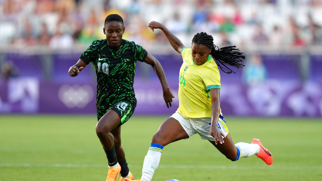 NGR बनाम BRA -वूमेंस ग्रुप सी | फुटबॉल | ओलंपिक खेल पेरिस 2024