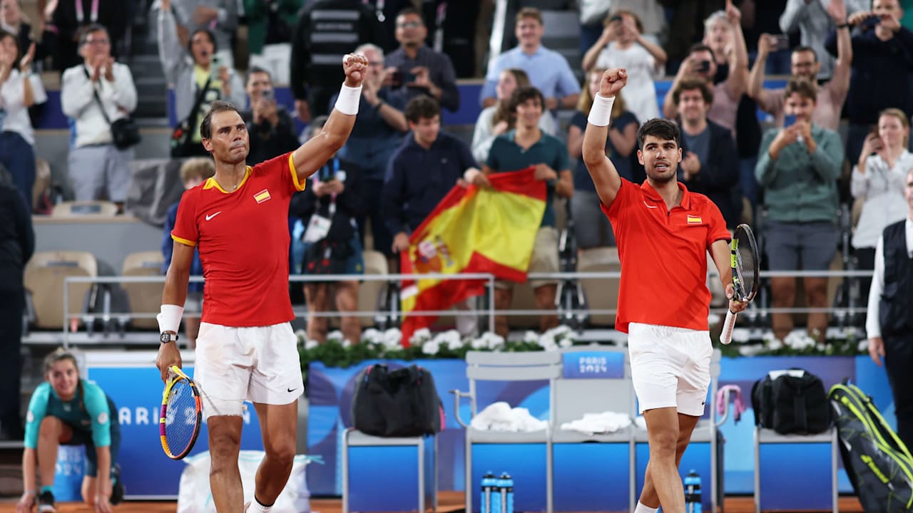 González/Molteni (ARG) vs Alcaraz/Nadal (ESP) - Dobles (M) | Tenis | Juegos Olímpicos París 2024