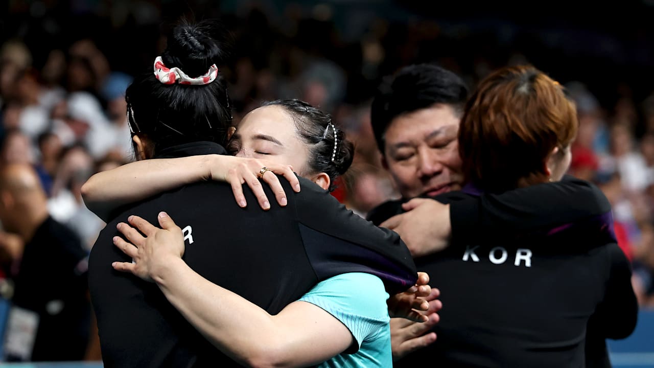 KOR-GER - Damen Team Spiel um Platz 3 | Tischtennis | Olympische Spiele Paris 2024