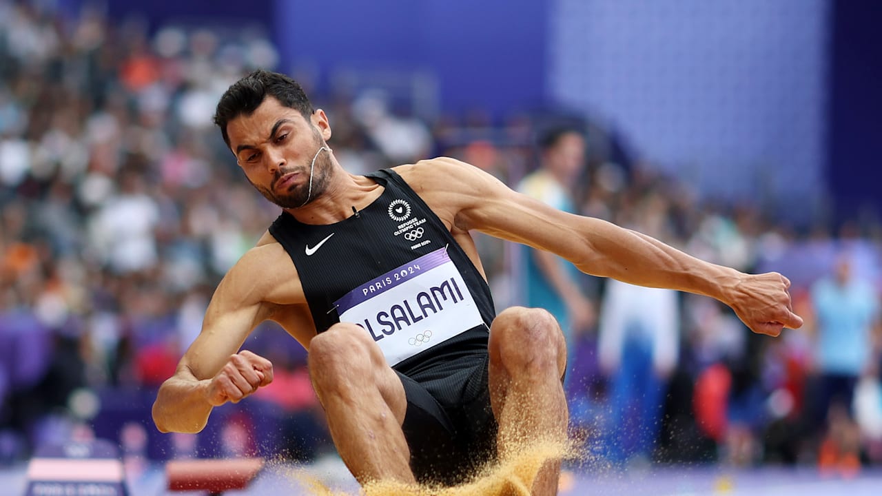 Refugee long jumper Mohammad Amin Alsalami: My Paris 2024 highlights